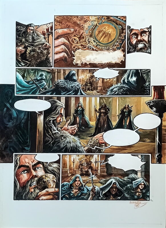 Arcanes D'ALYA(Les) by Gwendal Lemercier - Comic Strip