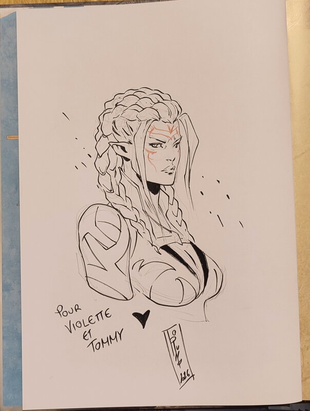 Giovanni Lorusso, Elfes guerre d'arran - Dédicace