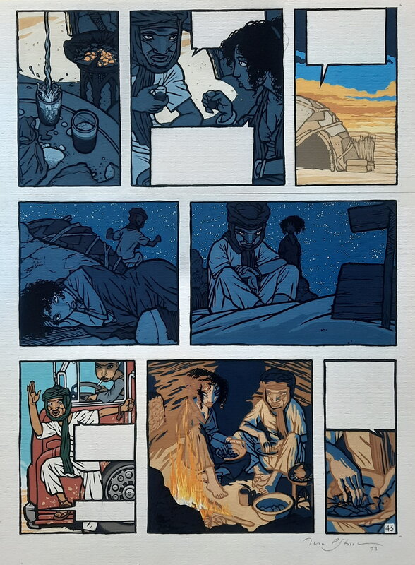 Jean-Philippe Stassen, Le bar du vieux français 2 planche 43 - Planche originale