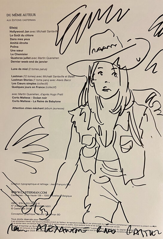 Lune de miel T2 par Bastien Vivès - Dédicace