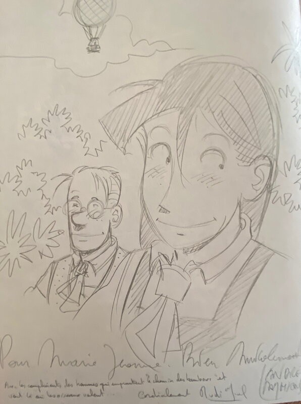 André Taymans, Rudi Miel, Jean-Luc Cornette, André Taymans, illustration originale, Charlotte et son Père, 