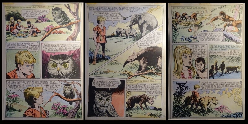 Ferdinando Tacconi, Yataca le fils du Soleil - Planche originale