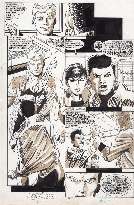 Namor by John Byrne - Comic Strip