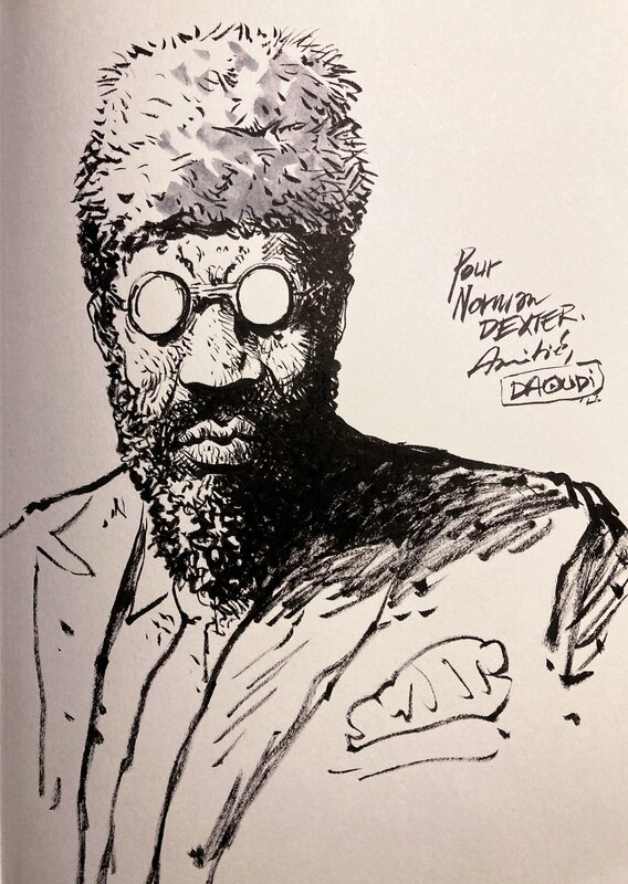 Monk par Youssef Daoudi - Dédicace