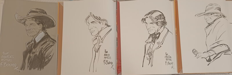 Dédicaces François Boucq/ Bouncer - Sketch