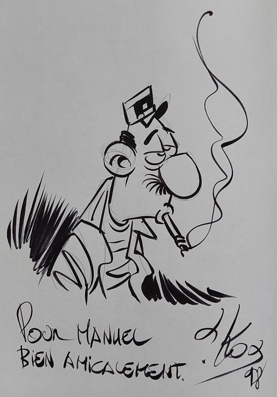 Daniël Kox, L’agent 212 : Poulet Rôti - Dédicace