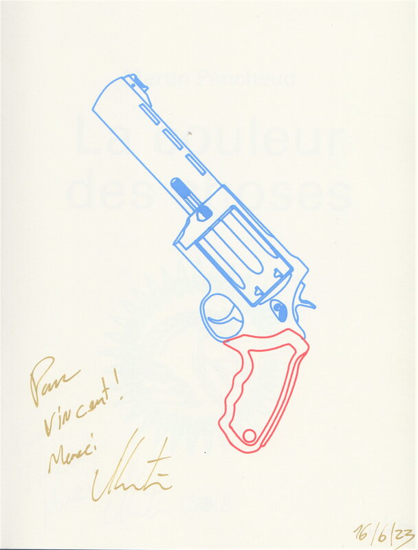 Martin Panchaud, La couleur des choses - Dédicace