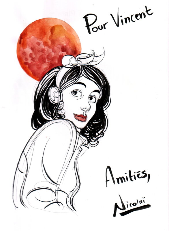 Nicolai pinheiro, La Drôle de vie de Bibow Bradley - Dédicace