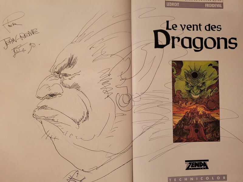 Olivier Ledroit, Chroniques de la lune noire - Sketch