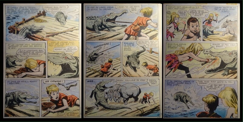 Ferdinando Tacconi, Yataca le fils du Soleil - Comic Strip