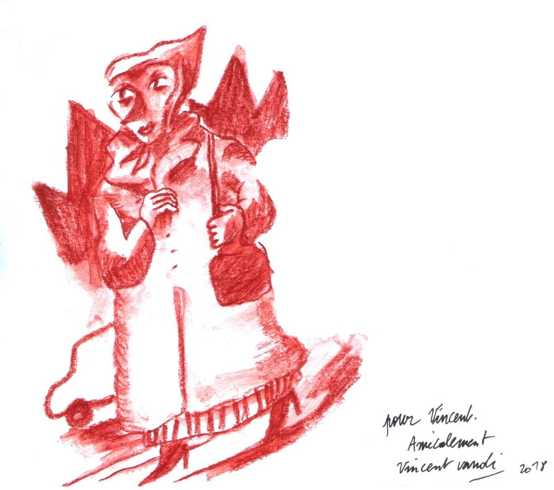 La femme d'argile by Vincent Vanoli - Sketch