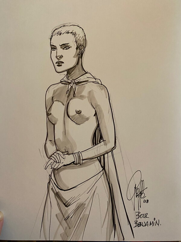 Griffo, illustration originale, 