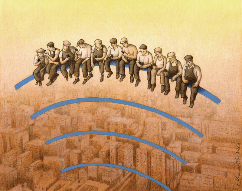Workers v2 par Pawel Kuczynski - Illustration originale