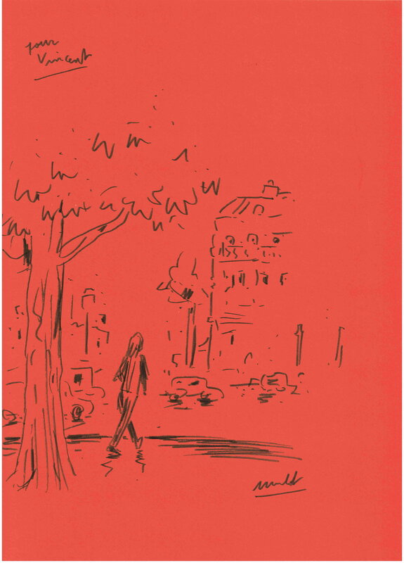 La grande odalisque by Mulot - Sketch