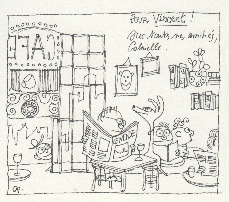 Gabrielle Piquet, La mecanique du sage - Sketch