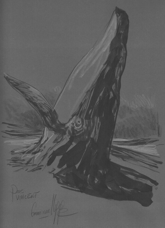 La lune est blanche by Emmanuel Lepage - Sketch