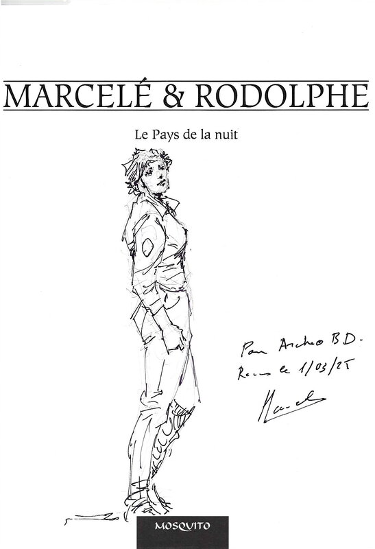 Le pays de la nuit par Philippe Marcelé, Rodolphe - Dédicace