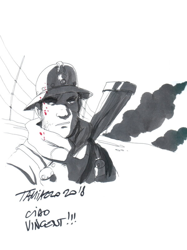 La Mandiguerre by Stefano Tamiazzo - Sketch