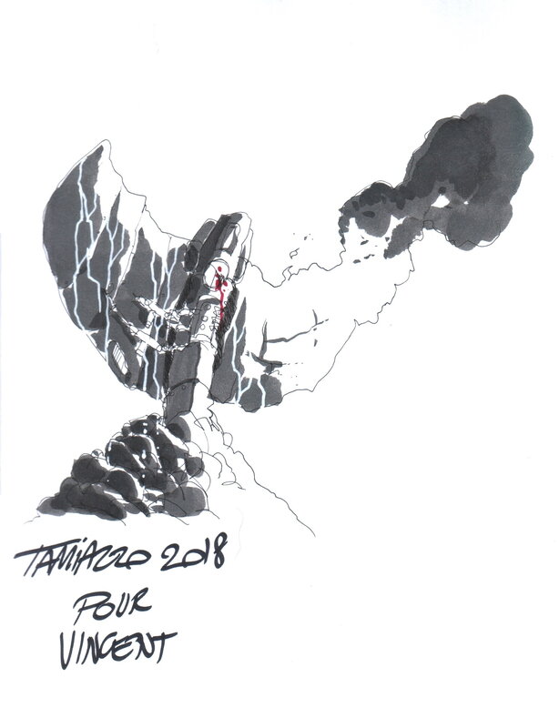 La Mandiguerre par Stefano Tamiazzo - Dédicace