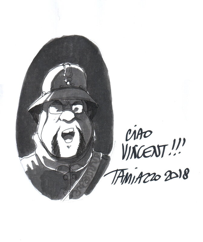 La Mandiguerre par Stefano Tamiazzo - Dédicace