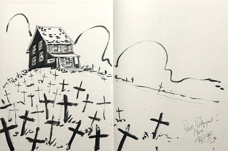 La pluie des corps by Anaïs Bernabé - Sketch