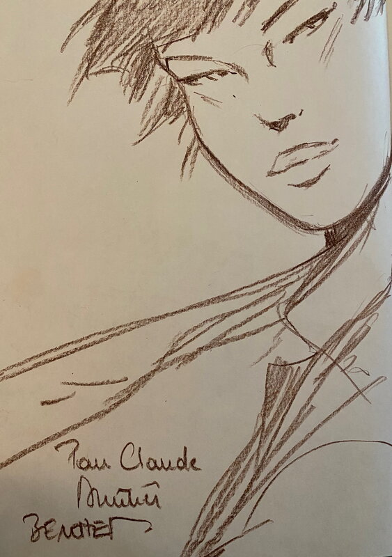 Berthet, illustration originale, 