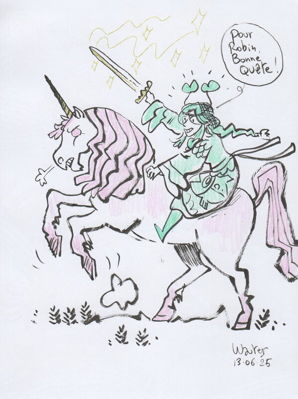 La quete by Wauter Mannaert - Sketch