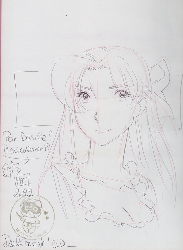 La Rose Ecarlate by Patricia Lyfoung - Sketch