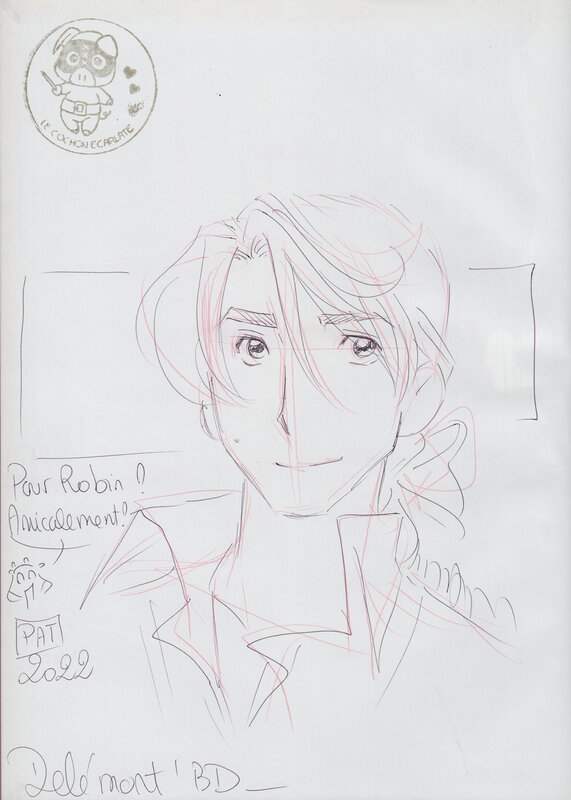 La Rose Ecarlate par Patricia Lyfoung - Dédicace