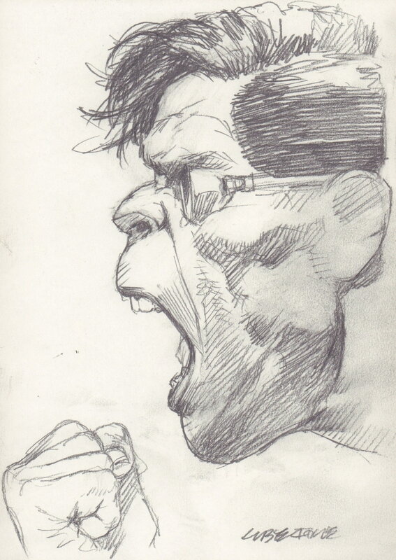 For sale - Tanino Liberatore, Portrait RanXerox - G - Original Illustration