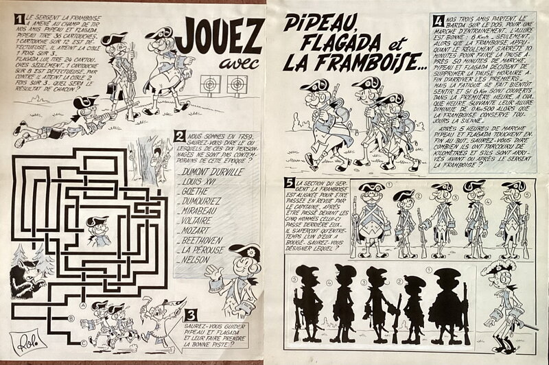 Jouez avec Pipeau… by Rol - Comic Strip