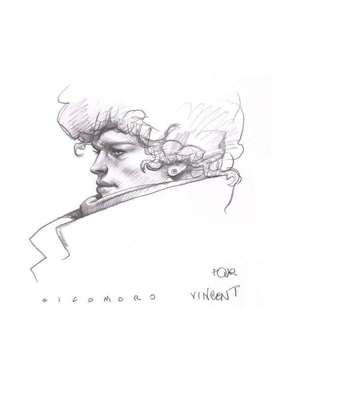 La porte au ciel by Eugenio Sicomoro - Sketch