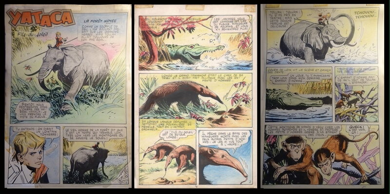 Ferdinando Tacconi, Yataca le fils du Soleil - Comic Strip