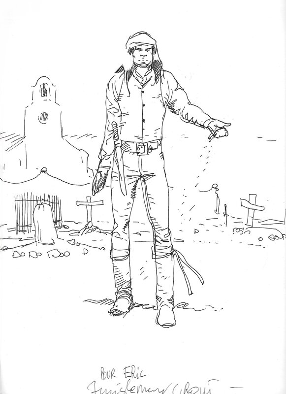 2011 - Dédicace - Christian Rossi - WEST (Tome 6) - Dédicace