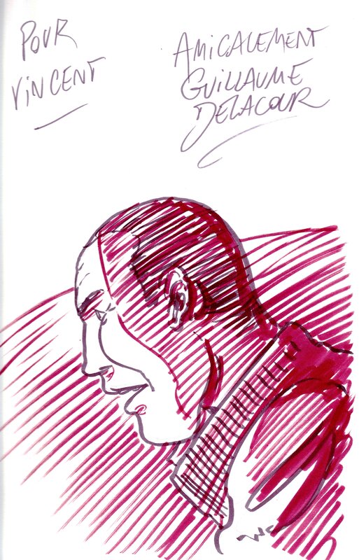 Ariane Dabo by Guillaume Delacour - Sketch