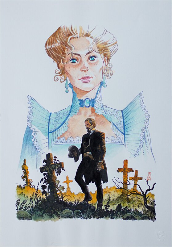 Illustration Sykes par Armand Dimitri - Illustration originale