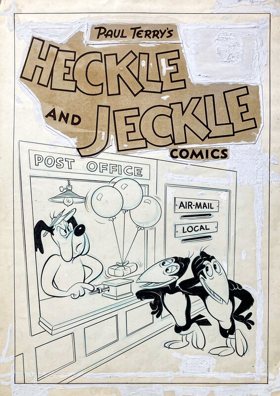 unknown, Heckle and Jeckle #16 - Planche originale