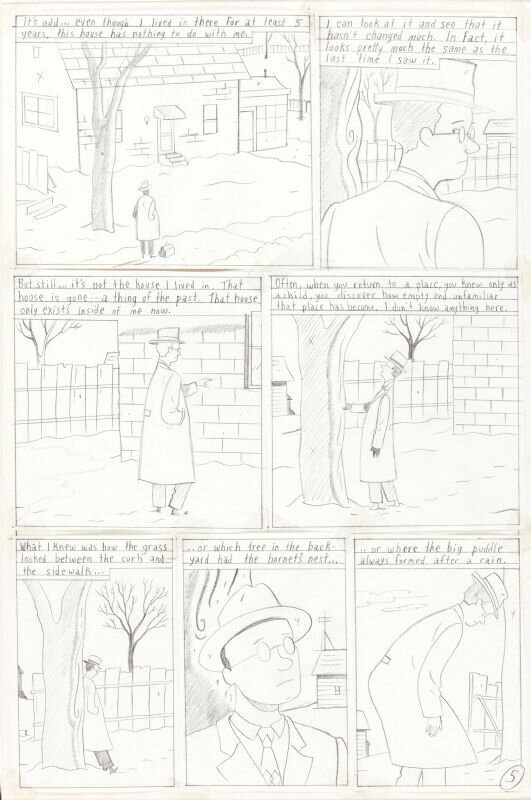 Seth, Palookaville - It's A Good Life If You Don't Weaken, page 89 - Œuvre originale