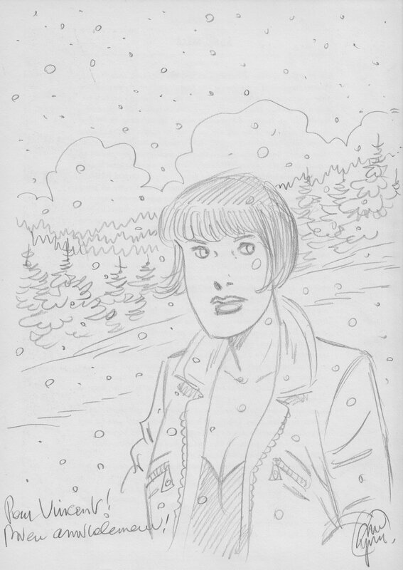 Assassine par André Taymans - Dédicace