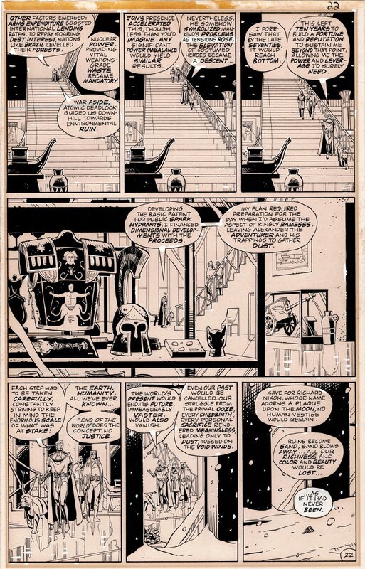 Watchmen#11 page 22 by Dave Gibbons - Planche originale