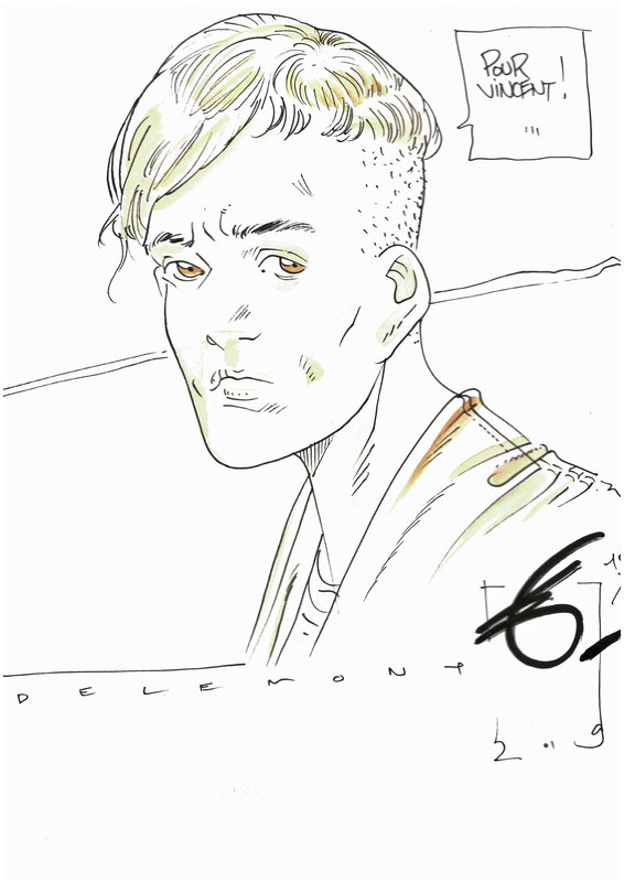 L'aviateur by Érik Arnoux - Sketch