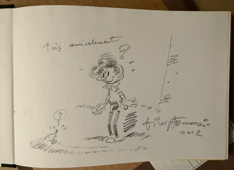 Spaghetti par Dino Attanasio - Dédicace