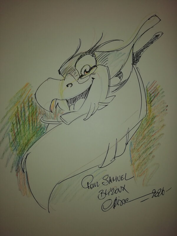 Crisse, Dédicace de la chimére - Dédicace