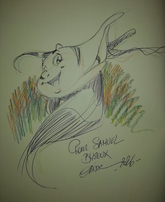 Dédicace de Pyros by Crisse - Sketch