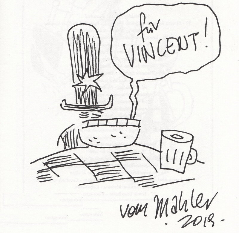 Lame Ryder par Nicolas Mahler - Dédicace