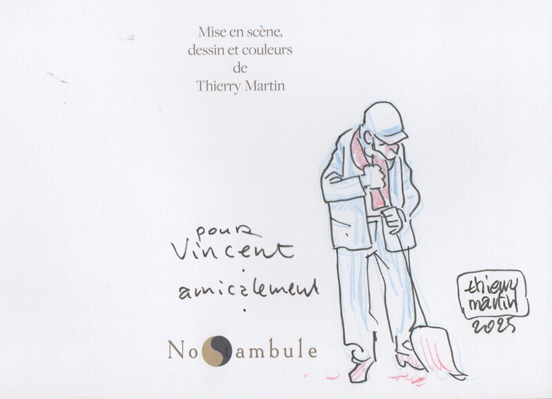 Thierry Martin, Le balayeur des Lilas - Sketch