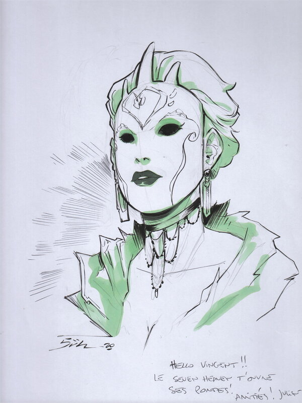 Lady WhiteChapel by Julien Motteler - Sketch