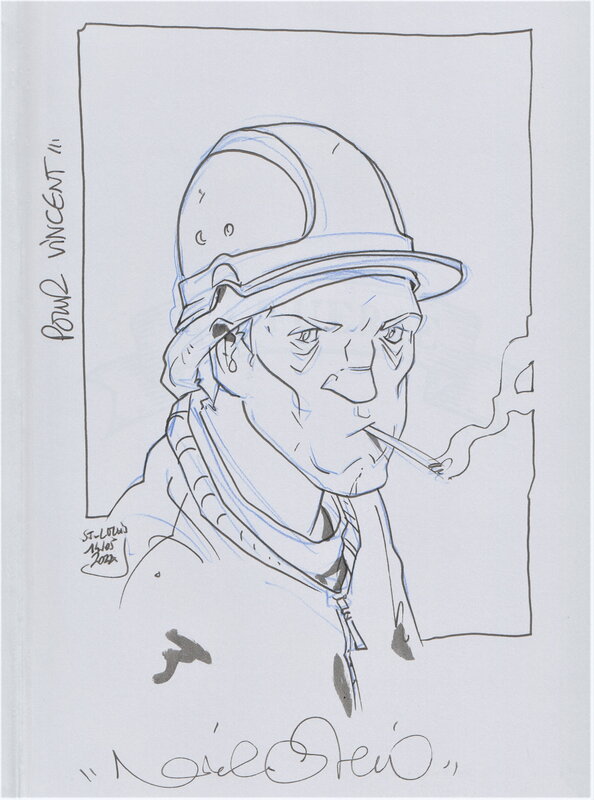 La Tuerie by Nicolas Otéro - Sketch