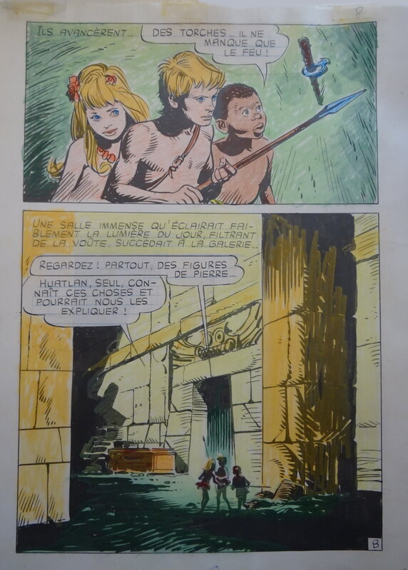 Ferdinando Tacconi, Yataca le fils du Soleil - Comic Strip