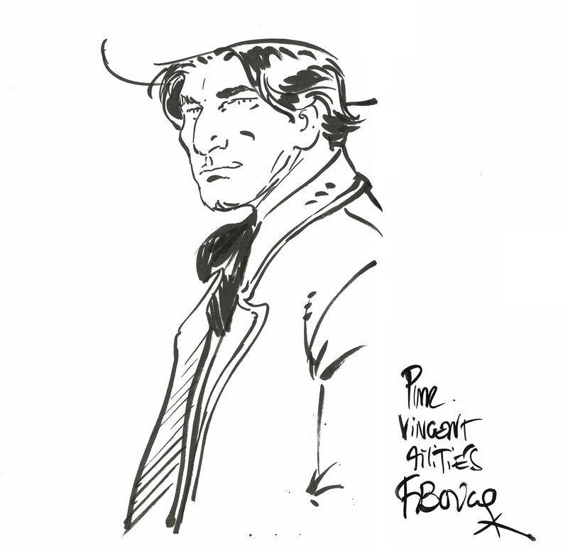 Bouncer by François Boucq - Sketch